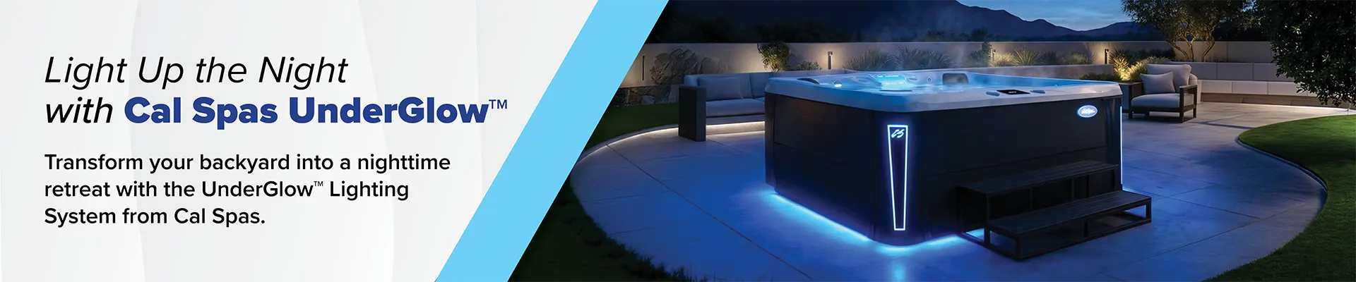 Calspas hot tub being used in a family setting - Charleston